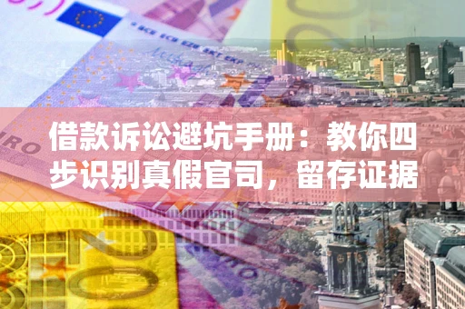 济南借款诉讼避坑手册：教你四步识别真假官司，留存证据不踩雷