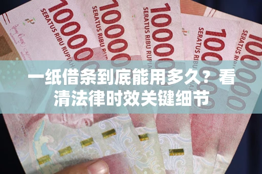 济南一纸借条到底能用多久？看清法律时效关键细节