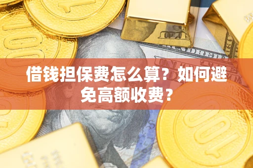 济南借钱担保费怎么算？如何避免高额收费？